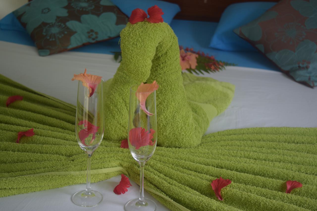 Chalet Bamboo Vert La Digue Eksteriør bilde